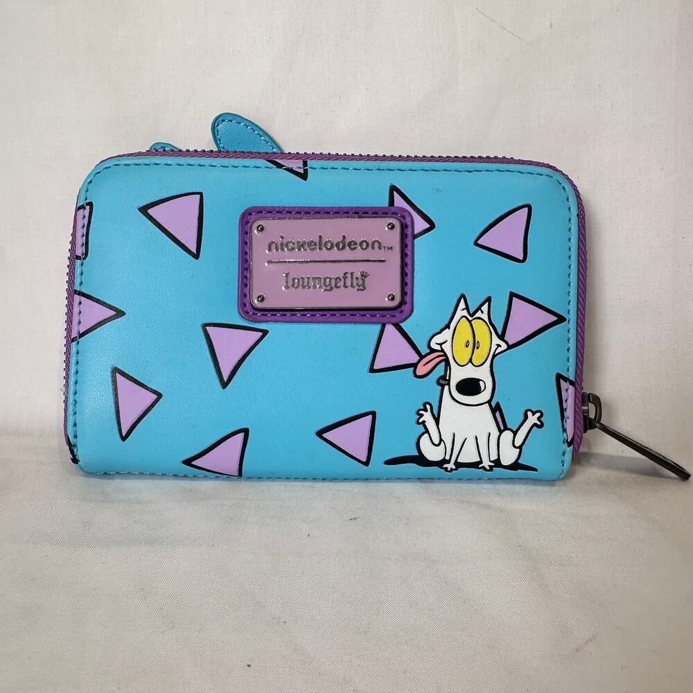 Loungefly Rocko's Modern Life Faux Leather Wallet Zip Around 90's Nickelodeon